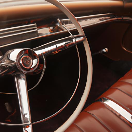 Immerse yourself in the vintage allure of the 1964 Ford Galaxie 500 XL interior, a true embodiment of classic American design.