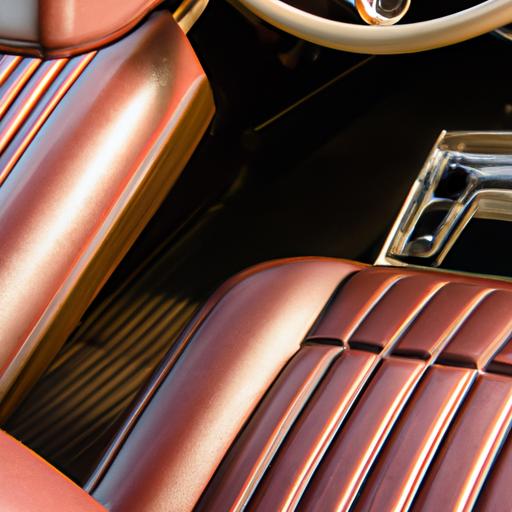 Indulge in the opulence of the 1964 Ford Galaxie 500 XL interior, where comfort meets sophistication.