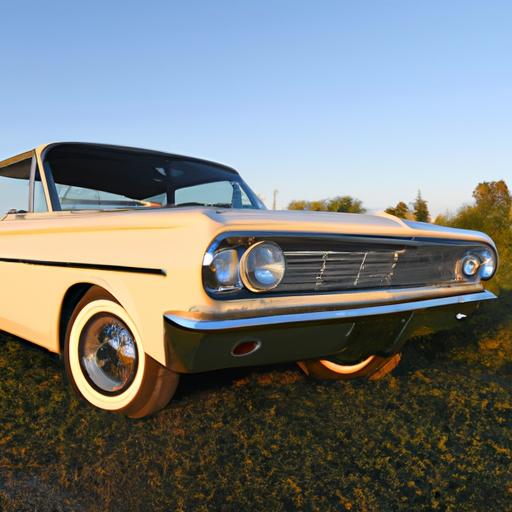 Discover the allure of the 1965 Ford Galaxie 500 4 door
