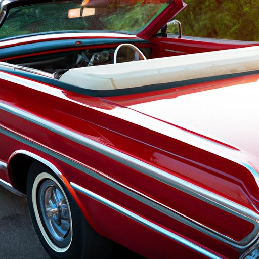 Experience the allure of this remarkable 1966 Ford Galaxie 500 for sale, with its striking red exterior.