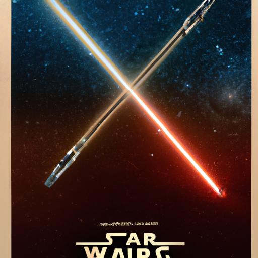 Rey and Kylo Ren engage in an epic lightsaber duel on this beautifully crafted Star Wars Galaxy Card.