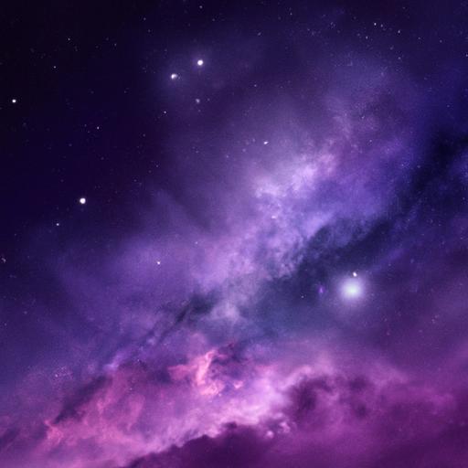 Experience the beauty of the universe with this captivating galaxy night sky wallpaper.