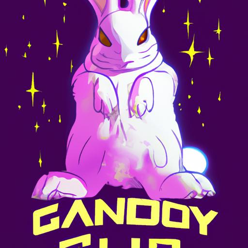 The majestic Floor Guardians of the Galaxy Rabbit radiating cosmic energy