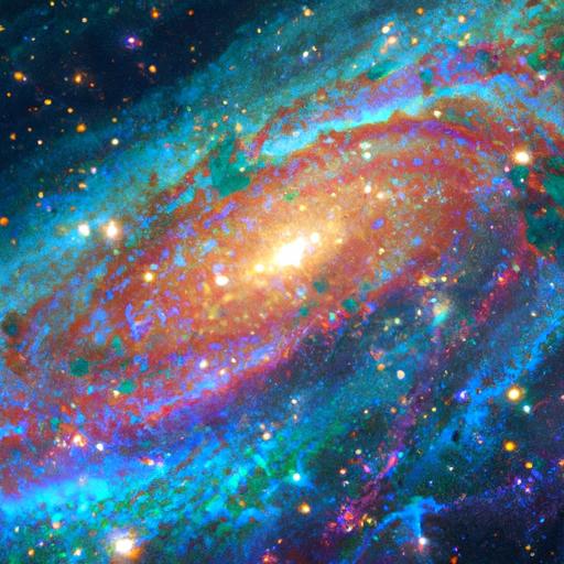 In the vastness of space, a privately owned spiral galaxy reveals its poetic secrets.