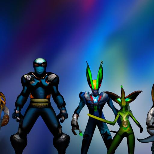 The current lineup of the Guardians of the Galaxy, a team that continues to evolve and expand its roster while defending the galaxy.