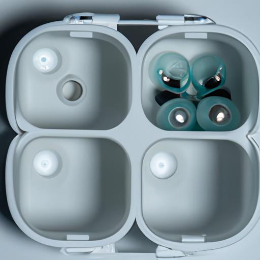 An empty Galaxy Buds case, highlighting the importance of locating the earbuds.