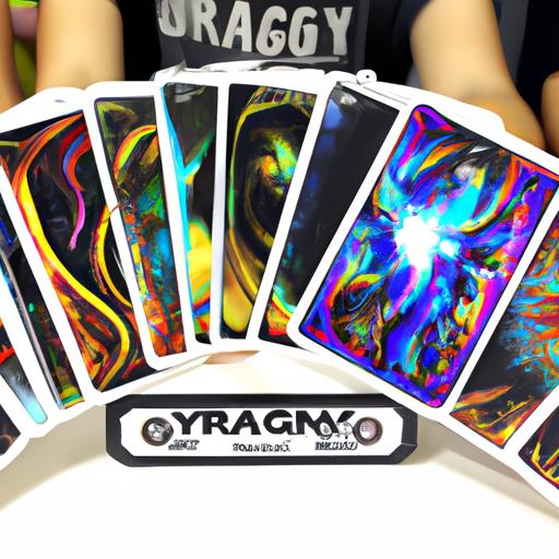 Players strategizing and incorporating the mighty Number 107: Galaxy-Eyes Tachyon Dragon into their competitive Yu-Gi-Oh! gameplay.