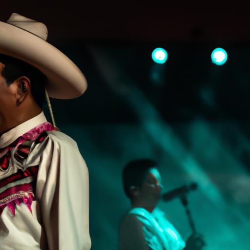 The stage comes alive with the soulful performance of a talented Guatemalan artist, supported by Galaxia La Picosa de Guatemala.
