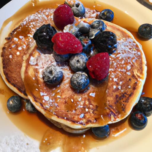Indulge in the heavenly flavors of Galaxy Diner's signature pancakes in Bridgeport, CT.