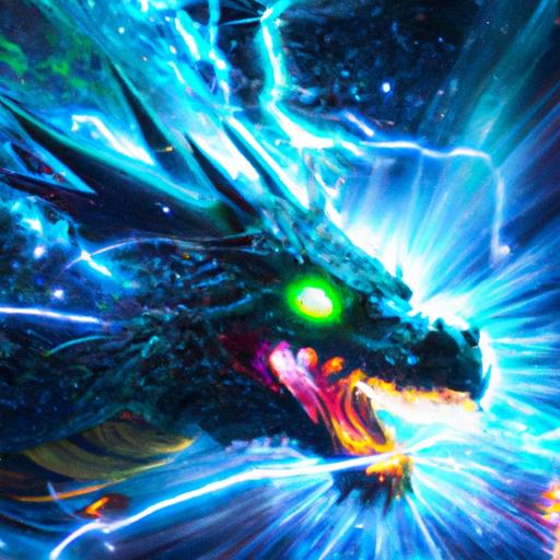 The Galaxy Eyes Afterglow Dragon card in action, dominating the field with its formidable abilities.