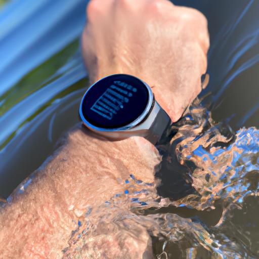 Stay connected even in the water with the Galaxy Watch 5 Pro, your ultimate companion for water sports.