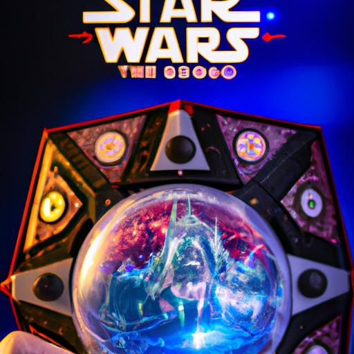 Immerse yourself in the epic saga of Star Wars with Galaxy's Edge holocron and become a part of the Jedi or Sith legacy.