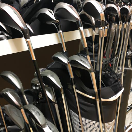 Exploring the extensive selection of golf equipment at Golf Galaxy Grand Rapids.
