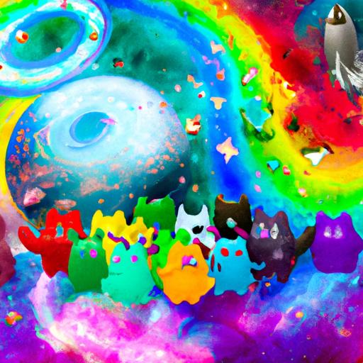 Join these adventurous Goo Goo Galaxy Dolls as they embark on an intergalactic expedition.