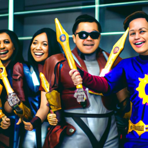 Cosplay enthusiasts showcasing their love for Guardians of the Galaxy in the Philippines.