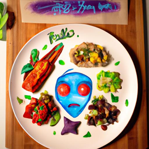 Dive into a gastronomic adventure with this Guardians of the Galaxy-inspired HelloFresh meal, featuring vibrant ingredients and an artistic plating style that pays homage to the beloved characters.