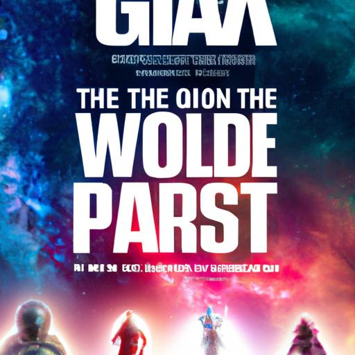 The 'Guardians of the Galaxy' movie poster highlights the thrilling space odyssey of Star-Lord and his team, entertaining audiences worldwide.