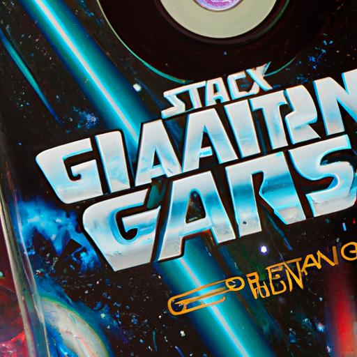 The captivating album cover of the Guardians of the Galaxy soundtrack.