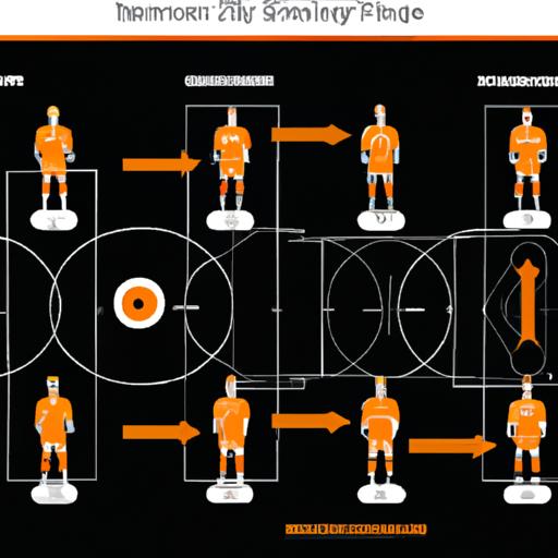 The Houston Dynamo lineup showcasing their formation and player positions.