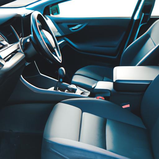 Indulge in the luxury of a perfectly detailed car interior.