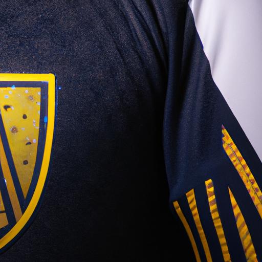The upcoming LA Galaxy jersey for 2023 features intricate details and unique patterns.