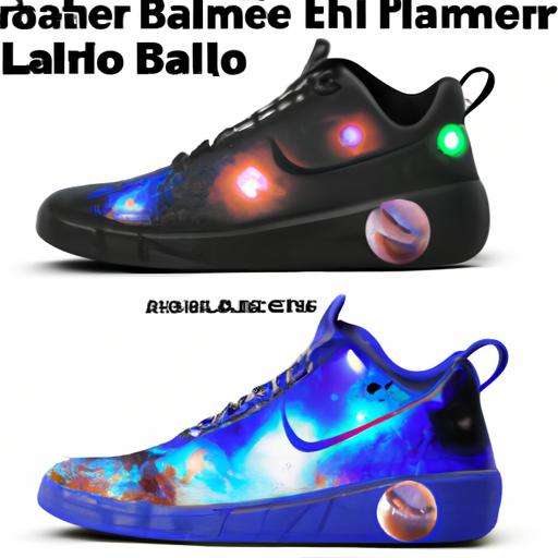 LaMelo Ball soars through the galaxy in his signature shoes.