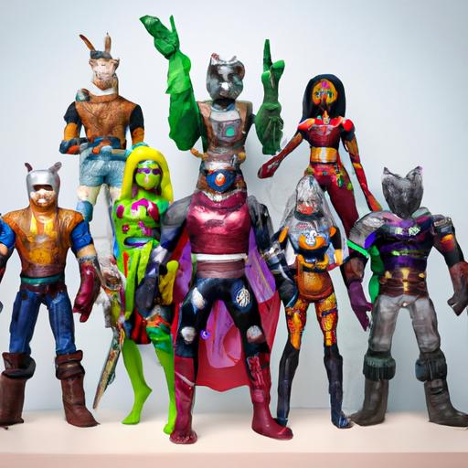 Marvel Legends Guardians of the Galaxy 5 pack - Uniting the beloved characters from the Marvel cinematic universe.