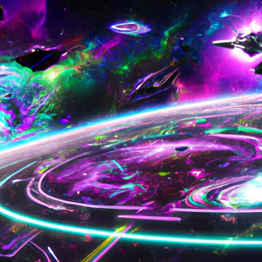 Immerse yourself in the breathtaking beauty of the galactic universe in Micro Galaxy Squadron Chase.