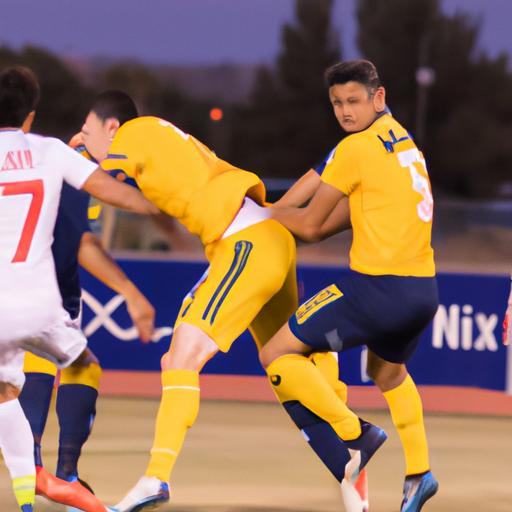 Skillful display of teamwork by New Mexico United and LA Galaxy II players.