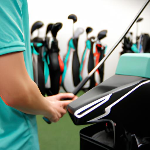 Customized club fitting at Golf Galaxy Grand Rapids for an enhanced golfing experience.