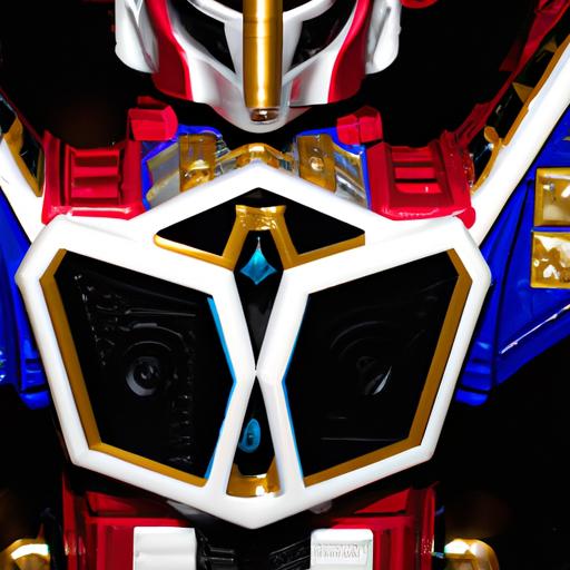The Power Rangers Lost Galaxy Megazord showcasing its impressive details and craftsmanship.