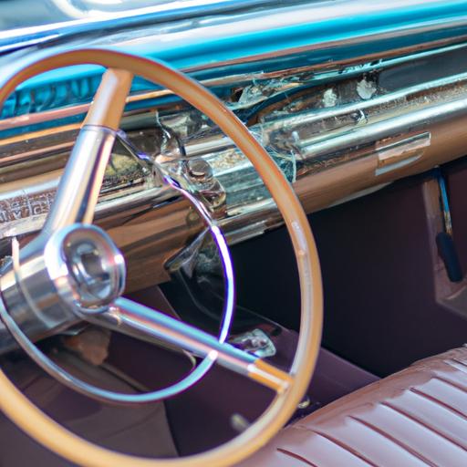 Step back in time inside the luxurious cabin of the Ford Galaxie 500 XL, where elegance meets comfort.