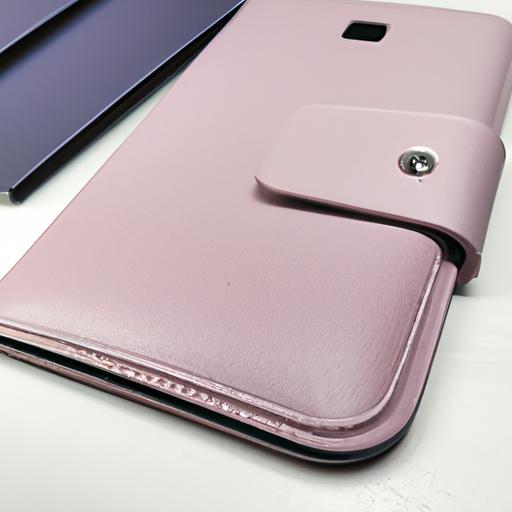 Stay organized with this stylish leather wallet case for Samsung Galaxy A12.