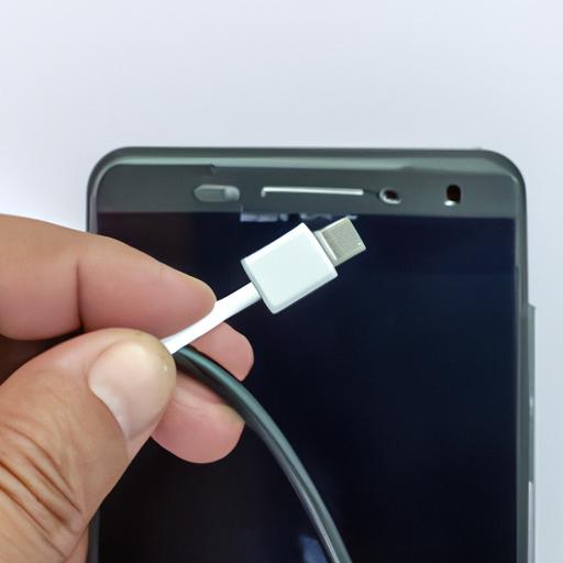 Using an OTG cable for FRP bypass on a Samsung Galaxy Note 10 Plus.
