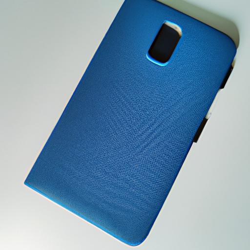 Protect your Samsung Galaxy S22 in style with this vibrant blue wallet case, crafted from durable materials to absorb shocks.
