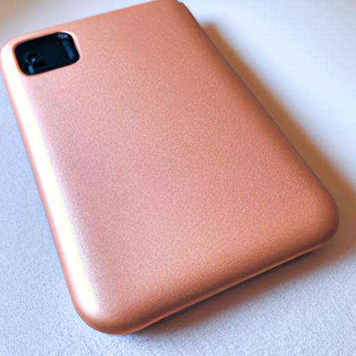 Enhance the elegance of your Samsung Galaxy S22 with this slim and rose gold wallet case, designed to support wireless charging.