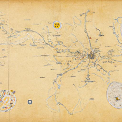 Unravel the mysteries of the Star Wars universe with this vintage-inspired galaxy map.