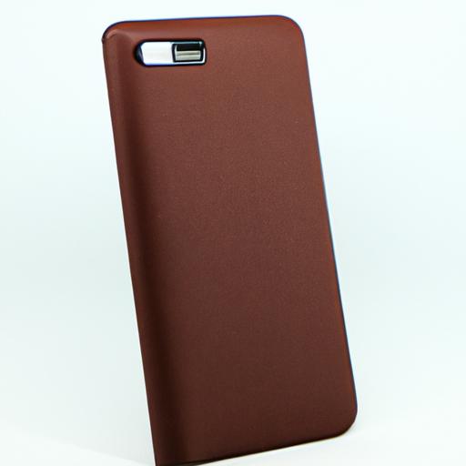 A sophisticated brown leather Galaxy Note 8 case that adds a touch of elegance.