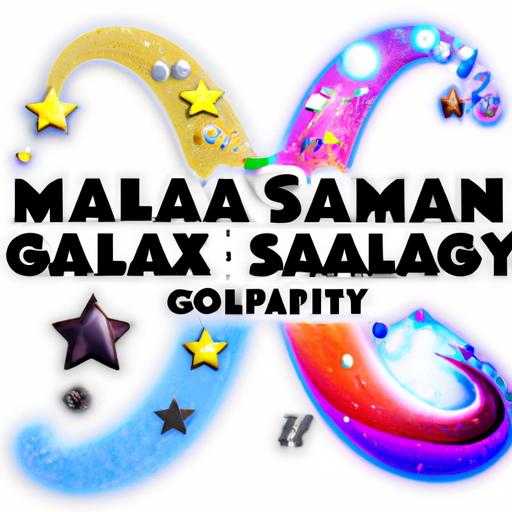 The Super Mario Galaxy 2 logo beautifully captures the essence of the game's adventurous and captivating storyline.