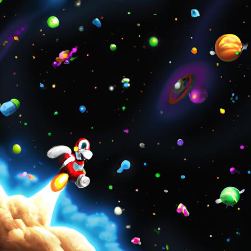Experience the magic of Super Mario Galaxy as Mario explores unknown cosmic realms.