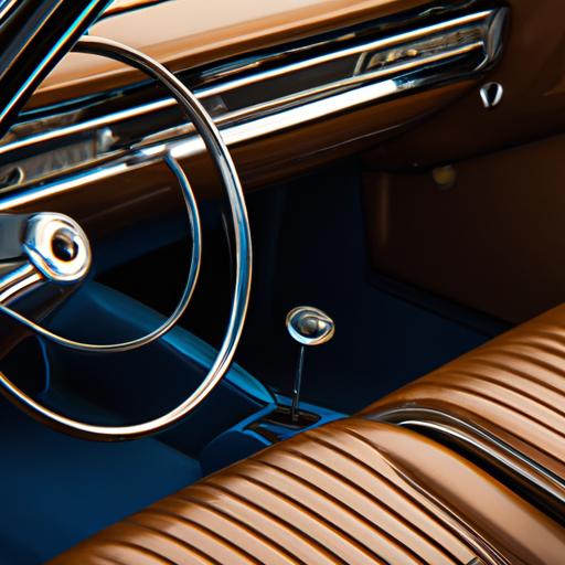 Discover the timeless beauty of the 1966 Ford Galaxie 500 interior