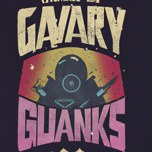 A close-up of a vintage Guardians of the Galaxy shirt showcasing intricate details.