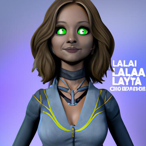 The animated character Lylla, eagerly waiting for the revelation of her voice actor in Guardians of the Galaxy 3.
