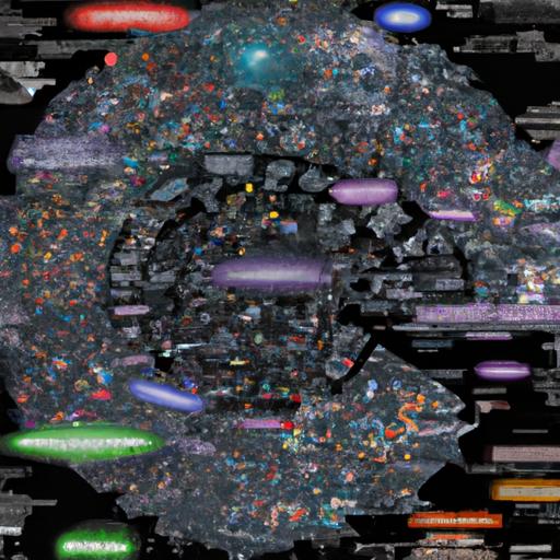 Exploring the intricacies of the Warhammer 40k galaxy map reveals the interconnectivity of different sectors and the battlefronts of rival factions.