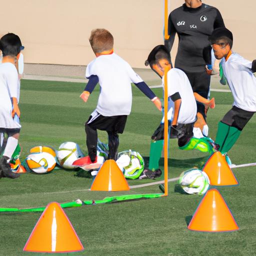 Passion and dedication fuel the training sessions at LA Galaxy Soccer Center.